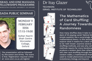 Dr Itay Glazer: The Mathematics of Card Shuffling